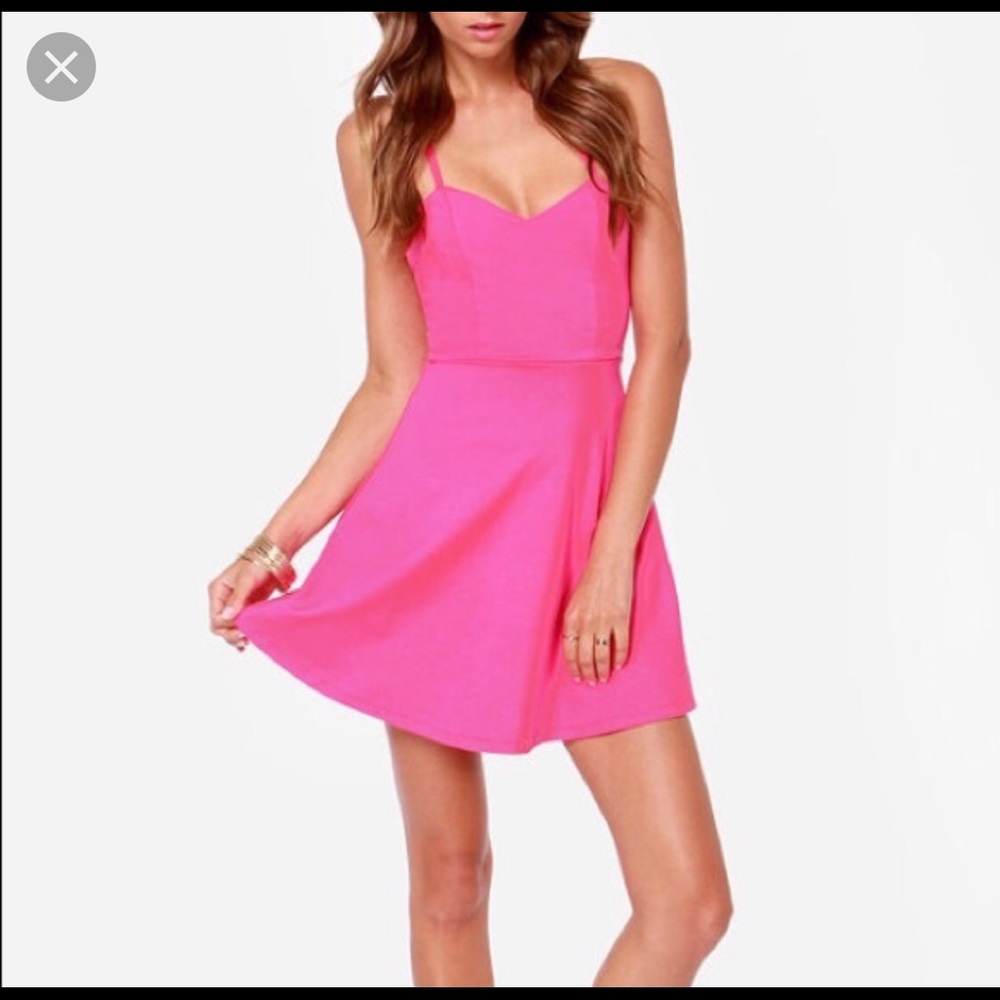 Lulus Hot Pink Dress
